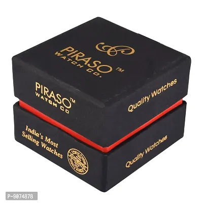 Piraso Analog Black Watch for- Men-thumb5