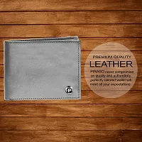 PIRASO Silver Shine Men's Leather Wallet-thumb3