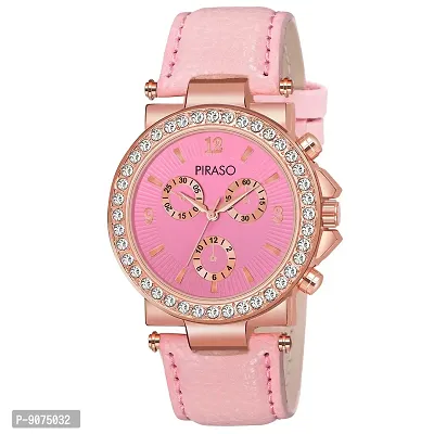 PIRASO Analog Watch for Women and Girls-thumb0