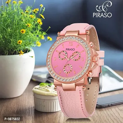 PIRASO Analog Watch for Women and Girls-thumb2