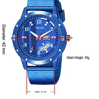 PIRASO Blue Dial Watch with Date and Day Functioning for Men,Boys-thumb3