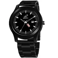PIRASO Classy Look Black Day and Date Display Chain Watch for Men/Boys-thumb2