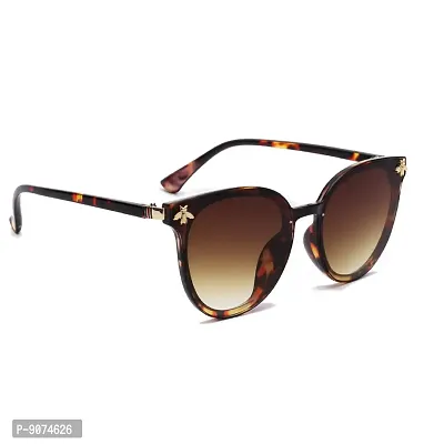 PIRASO UV Protected Oversized Sunglasses For Women Girls-thumb0