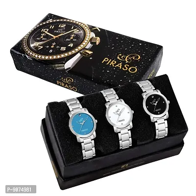 Analog Designer Dial Combo of Watches for Women  Girls-thumb2