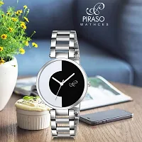 Analog Two Tone Designer DIAL Watch for Girls  Women-thumb2