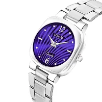 New Purple Abstract Floral Analog Watch For Women LR309-thumb1
