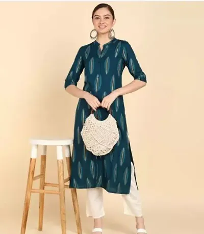 Stylish Viscose Rayon Kurtis For Women