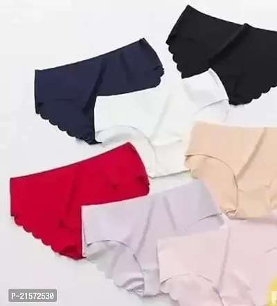 Stylish Fancy Cotton Panty For Women Pack Of 3