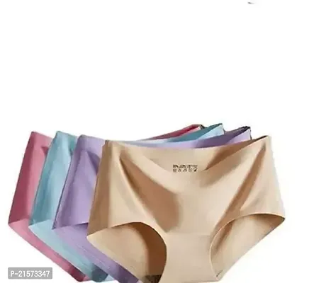 Stylish Fancy Cotton Panty For Women Pack Of 4