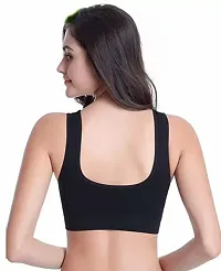 Stylish Cotton Solid Bras For Women Pack Of 3-thumb2