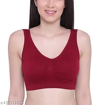 Stylish Cotton Solid Bras For Women Pack Of 4-thumb2