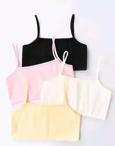 Cotton Solid Teenage Bras