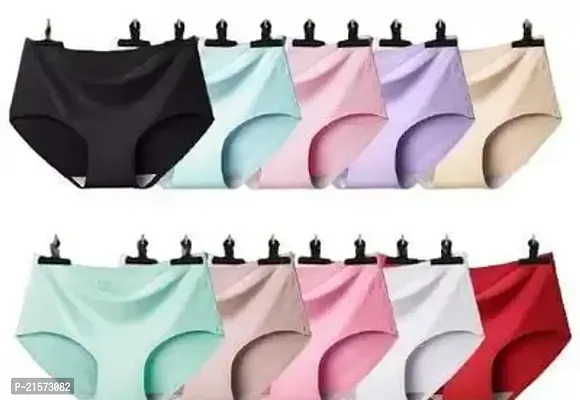 Stylish Fancy Cotton Panty For Women Pack Of 10