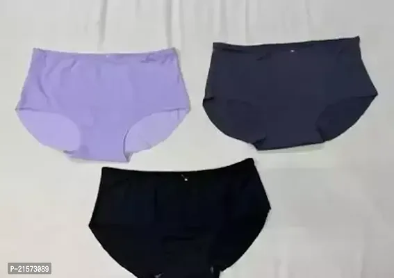 Stylish Fancy Cotton Panty For Women Pack Of 3