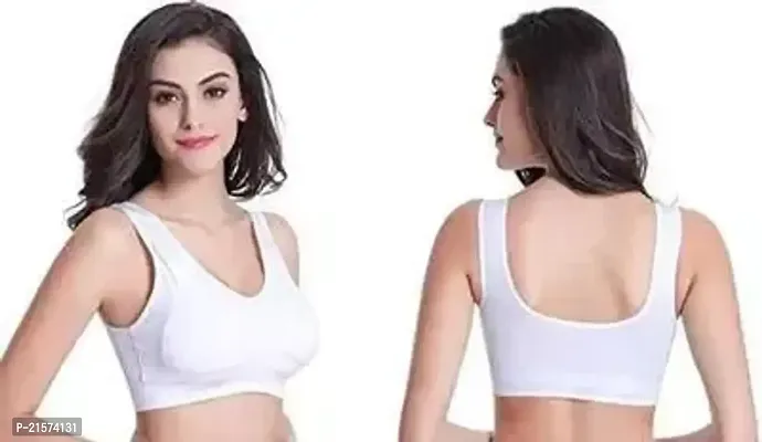 Stylish Fancy Cotton Solid Bras For Women Pack Of 1-thumb0