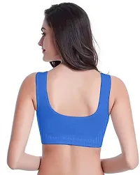 Stylish Cotton Solid Bras For Women Pack Of 3-thumb3