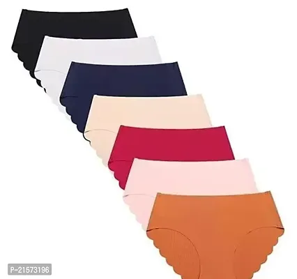 Stylish Fancy Cotton Panty For Women Pack Of 4-thumb0