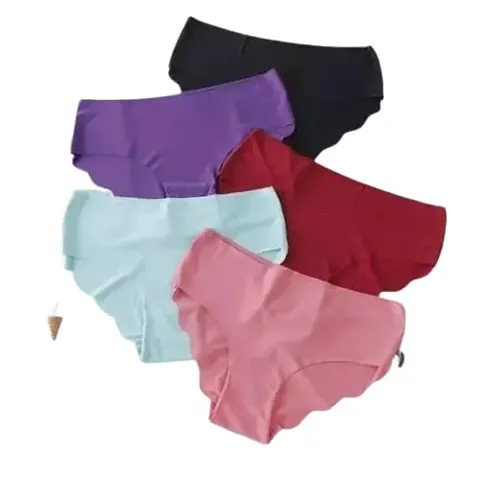 Dharma Production Women's Silk Panty Pack of 5