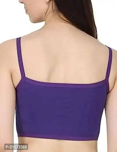 Stylish Fancy Cotton Solid Bras For Women Pack Of 4-thumb4