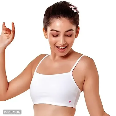 Stylish Fancy Cotton Solid Bras For Women Pack Of 4-thumb3