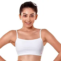 Stylish Fancy Cotton Solid Bras For Women Pack Of 4-thumb1