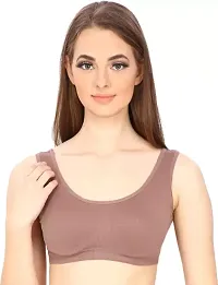 Stylish Fancy Cotton Solid Bras For Women Pack Of 2-thumb3