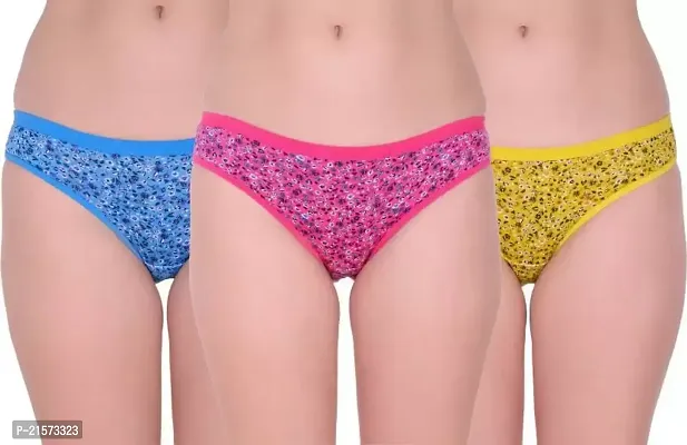 Stylish Fancy Cotton Panty For Women Pack Of 3-thumb4