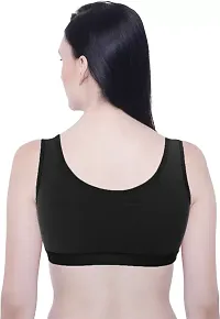 Stylish Fancy Cotton Solid Bras For Women Pack Of 2-thumb1