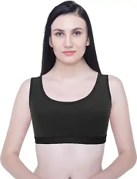 Stylish Fancy Cotton Solid Bras For Women Pack Of 4-thumb2