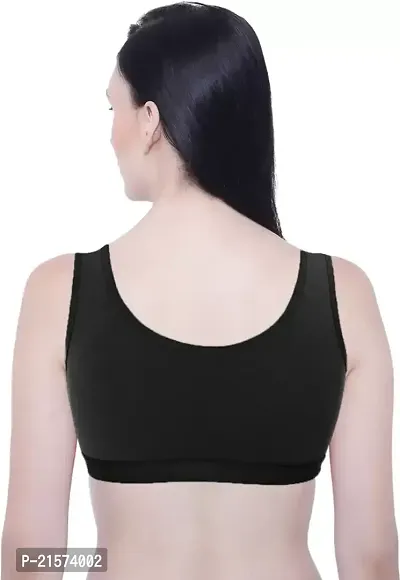 Stylish Fancy Cotton Solid Bras For Women Pack Of 4-thumb5