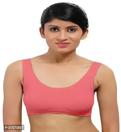 Stylish Fancy Cotton Solid Bras For Women Pack Of 2-thumb2