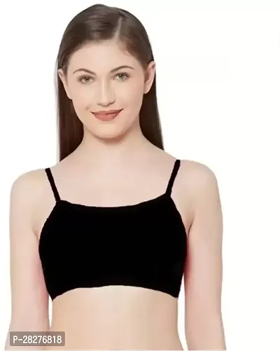 Stylish Multicoloured Cotton Solid Bra Pack Of 6-thumb3