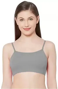 Stylish Multicoloured Cotton Solid Bra Pack Of 6-thumb1