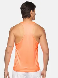 Anax Aesthetics Dry-Tuff Performance Every Inch Counts Gym Wear, Sleeveless Gym Stringer, Men's Vest, Gym Vest, Tank Top, Sando Vest-thumb2