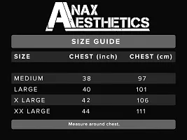 Anax Aesthetics Dry-Tuff Performance Spartan with Dumbell Gym Wear, Sleeveless Gym Stringer, Gym Vest, Men's Vest, Tank Top, Sando Vest-thumb3