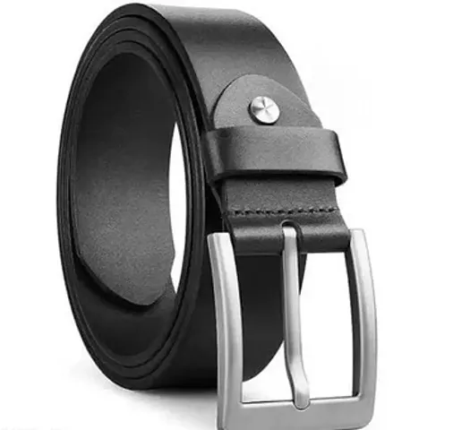 ESSTAIN Men's Genuine Leather Pin Buckle Belt |100%-Genuine Leather