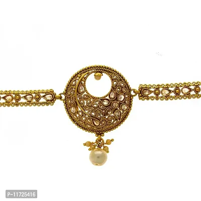 Anuradha Art Golden Tone Styled with Stone with Very Classy Traditional Bajuband/Armlet for Women/Girls