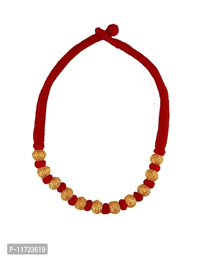 Fancy hot sale thread necklace