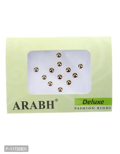 Anuradha Art Maroon Colour Stone Bindis For Stylish Women|Traditional Tikali Combo Packets For Stylish Women