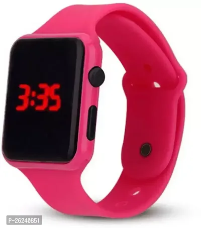 Elegant Silicone Digital Watches For Kids-thumb0