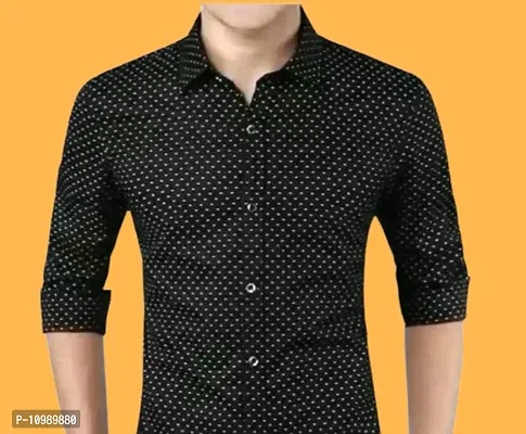 Trending Dotted Shirt For Men, Mens Regular Fit Cotton Casual Shirt for Men Full Sleeve Pack Of 1