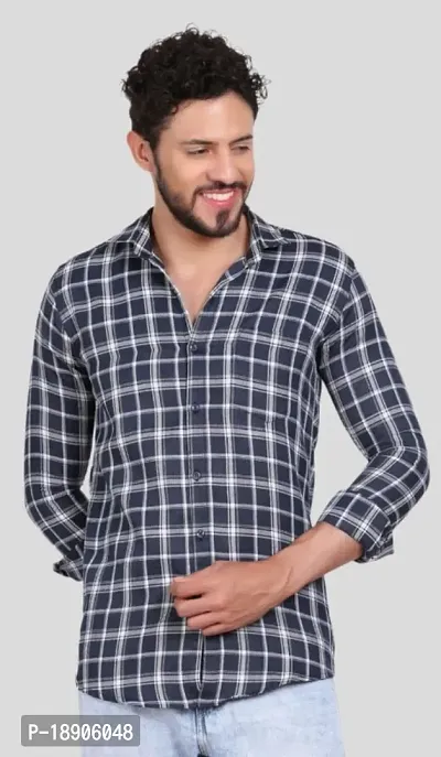 TRENDING CHECKED SHIRT FOR MEN PACK OF 1-thumb0