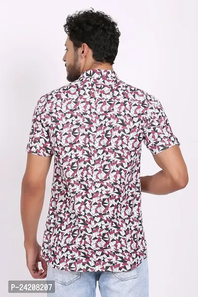 Latest Party Wear Printed Shirt For Men-thumb3