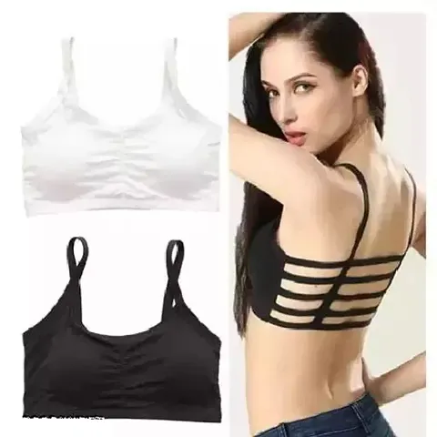 Classic Cotton Bra for Women Pack of 2
