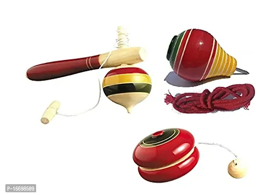 Stylish Fancy Premium Quality Combo Of 3 Amazing Childrens Spinning Tops