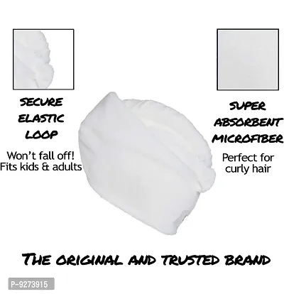 New Microfiber Hair Towel Wrap for Women and Men-thumb5