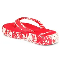 G BEST Combo Soft Comfortable Slippers & Flip-Flops for Women (BLACK, RED3, numeric_8)-thumb2