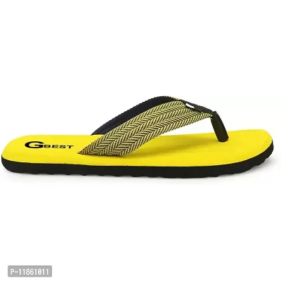 G BEST Slippers And Flip Flops For Men (GREEN, YELLOW, numeric_6)-thumb5