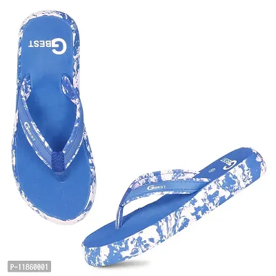 G BEST Combo Soft Comfortable Slippers & Flip-Flops for Women (BLACK, BLUE, numeric_5)-thumb5