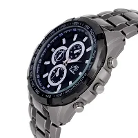 Dual Tone Classic wrist watch - For Men's-thumb1